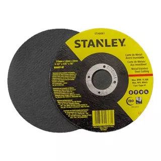 Disco De Corte Stanley Sta8061 115mm 100 Unidades