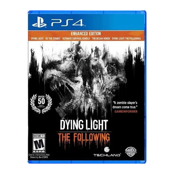 Dying Light  Enhanced Edition Techland PS4 Físico