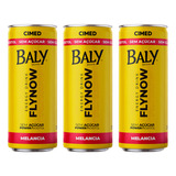 Kit 3 Energético Baly Flynow Sem Açúcar Cimed 250ml Sabores