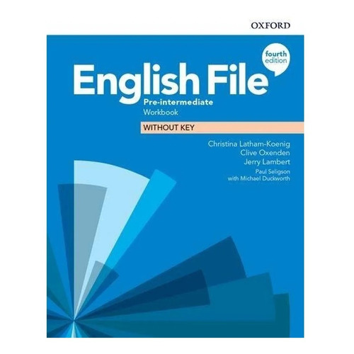English File Pre Intermediate - Workbook - 4th Ed - Oxford