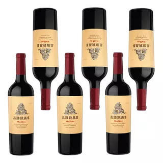 Vino Abras Malbec Salta Karim Mussi Caja X 6 750ml Local