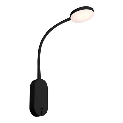 Aplique Pared Velador Flex Rocket Led Incluido Táctil Usb 