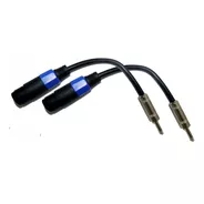 Juego Cable Adaptador Plug Mono A Speakon Hembra 2x2,5mcobre