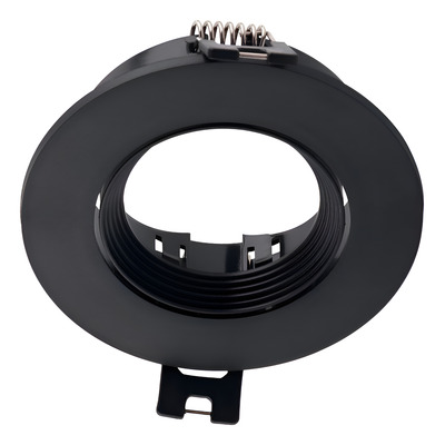 Spot De Embutir Deb Negro Apto Led Gu10 Deco Moderno Lk Negro