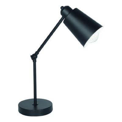 Velador Carylu 1xe27 Metal Alto 44cm Negro