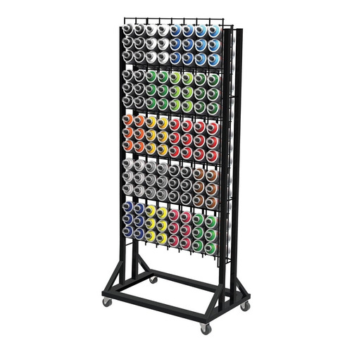 Rack Para 120 Pinturas En Aerosol 50330 Color No Aplica