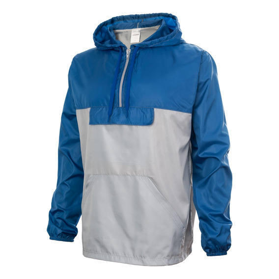 Campera Rompeviento Anorak Bolsillo Frontal Impermeable