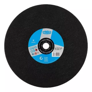 Disco Corte Sensitiva Tyrolit Basic De 350 X 2,8 Mm Color Negro