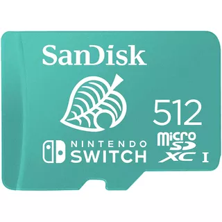 Tarjeta De Memoria Sandisk Microsdxc Sdsqxao-512g-anczn Nintendo 512gb