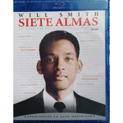 Siete 7 Almas Will Smith Pelicula Blu-ray