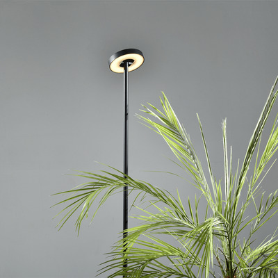 Jabalina Moderno Led Vk-invisible-12w-ng-2700-220v Calido Negro