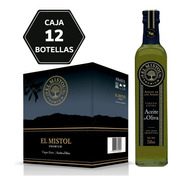 Aceite De Oliva El Mistol Premium X 250ml (caja 12 Botellas)