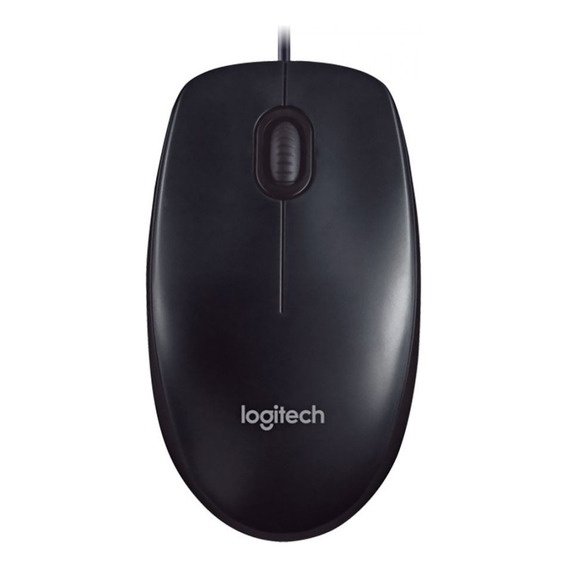 Mouse Logitech M90 Usb Ambidiestro - Negro