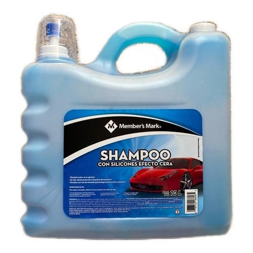 Shampoo Para Autos Con Efecto Cera 10 Lts Member's Mark