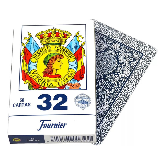 Naipes Cartas Baraja Española Fournier 32