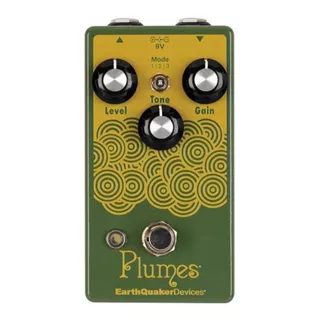 Pedal Earthquaker Devices Plumes Efeito Overdrive Cor Verde