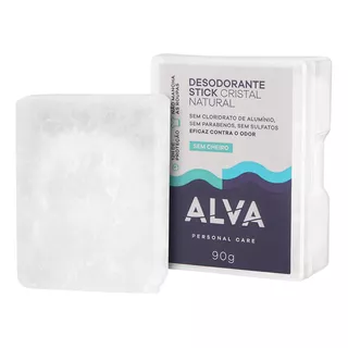 Alva Desodorante Cristal Stick Stone Vegano 90g