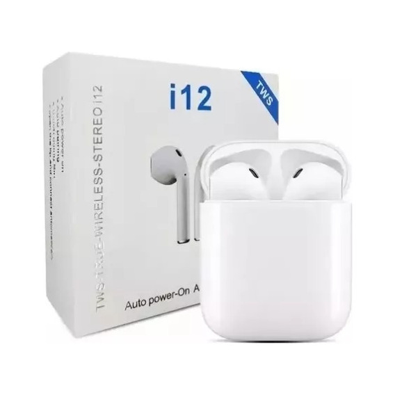 Audífono I12 Bluetooth Tws Manos Libres Inalámbricos 5.0