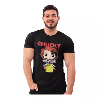 Playera Chucky Funko/ Película Terror/ Dama/ Caballero/ Niño
