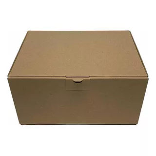 25 Cajas De Cartón Para Alimento O Envíos 20x15x10 Cm
