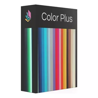 Papel Color Plus 120g/m2 66x96 Com 20 Folhas