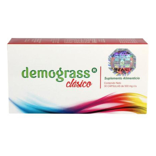 3 cajas de Demograss Clásico en blíster de 30 cápsulas c/u 45 g - Sin sabor