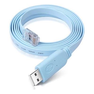 Cable Rj45 Macho A Usb Hembra Consola Cisco Ethernet Cat E5