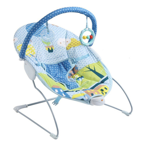 Silla Vibradora Bouncer Bebe Bebesit Color Azul