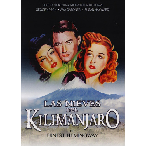 Las Nieves Del Kilimanjaro 1952 Gregory Peck Pelicula Dvd