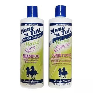  Shampoo Champú Y Acondicionador Caballo Mane´n Tail -355 Ml