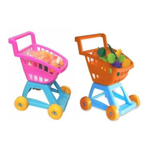 Carrito Supermercado Con Frutas Y Verduras Duravit 604