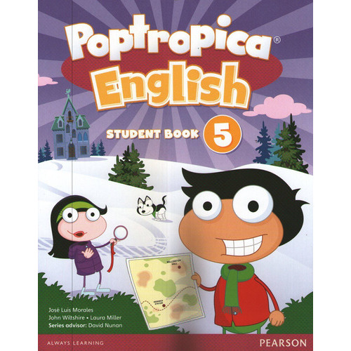 Poptropica English American 5 -  Student's Book + Pep Access Card Pack, De Vv. Aa.. Editorial Pearson, Tapa Blanda En Ingles Americano