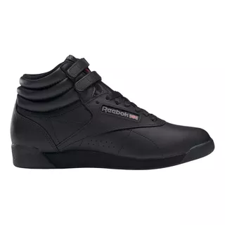 Zapatillas Botitas Reebok Freestyle Negras