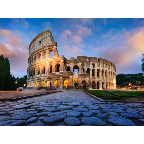 Rompecabezas 500 Piezas Puzle Italia Juego Mesa Roma Coliseo