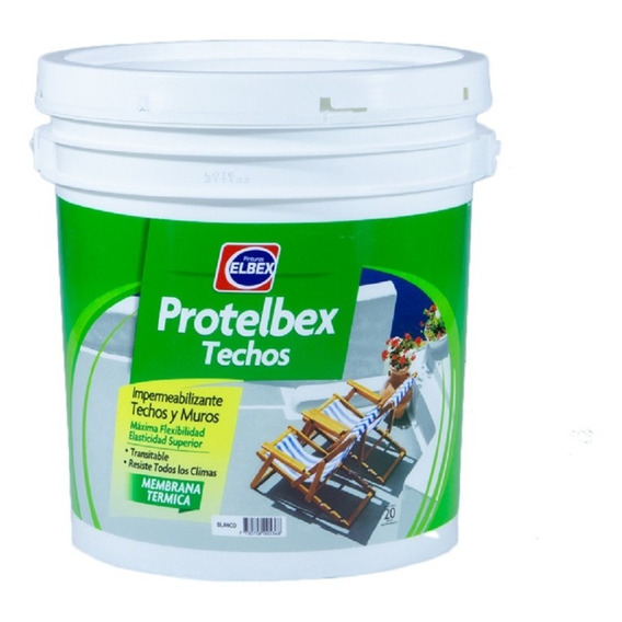 Protelbex Techos Y Muros X 4 Lts Prestigio