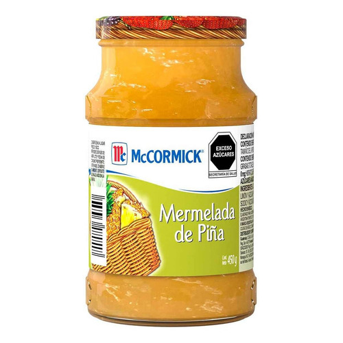 Mermelada De Piña Mccormick 450g