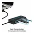 Concentrador Sabrent Usb 2.0 De 4 Puertos Con Interruptores