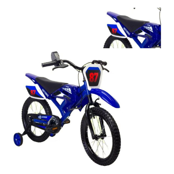 Bicicleta Entrenadora Para Niños  Moto Cross Bike R12