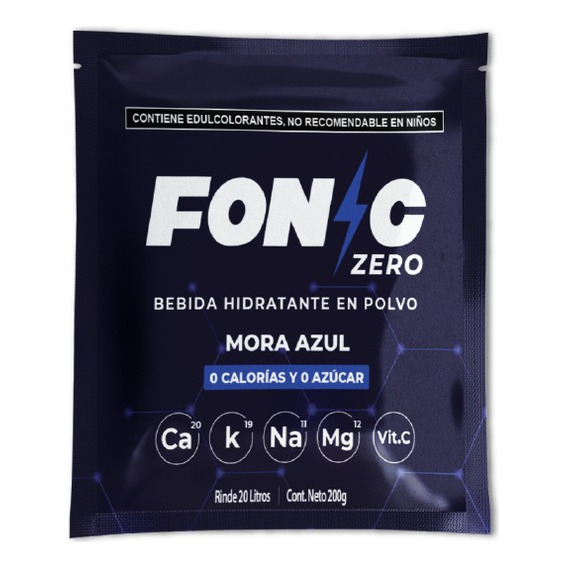 Fonic Hidratante 1 Sobre 200g Sin Azúcar Para 20l #