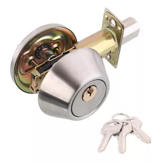 Cerradura Cerrojo Seguridad  Acero Inox / Llave A Llave