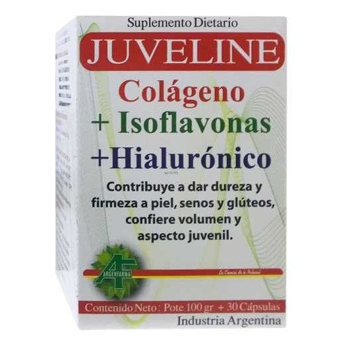 Suplemento en cápsulas Argenfarma Juveline vitamins Juveline