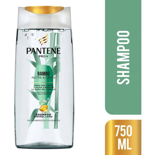 Shampoo Pantene Pro-v Bambú Nutre Y Crece 750ml