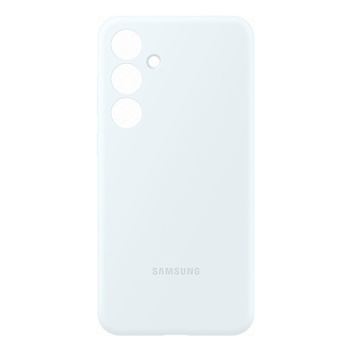 Funda Samsung Galaxy Galaxy S24+ Bumper blanco con diseño liso para Samsung Galaxy S24+ Galaxy S24+ por 1 unidad