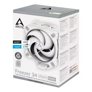 Cpu Cooler Arctic Freezer 34 Esports Duo Intel / Amd 2100rpm