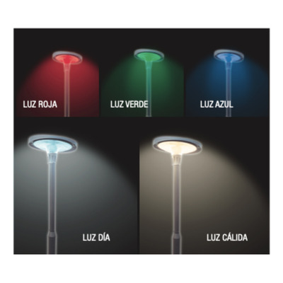 Reflector Farol Solar Smart Rgb+cct Warrior Tbcin
