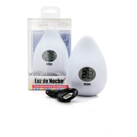 Termometro Luz De Noche Gota Baby Innovation Babymovil -102