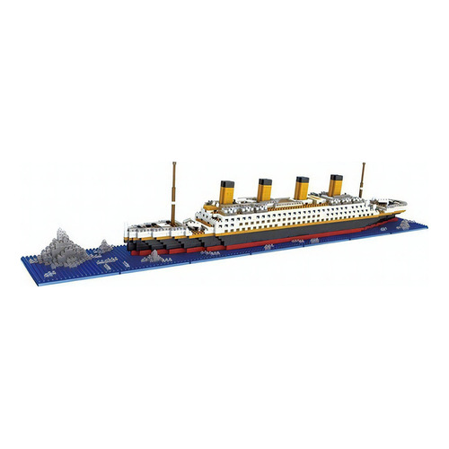 Kit De Bloques De Construcción Para Armar El Titanic, 1860 P
