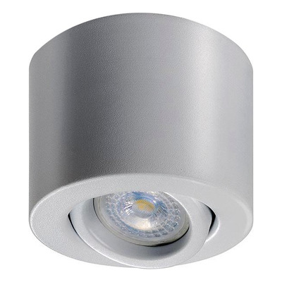 Spot Plafon Monovolumen Blanco Gu10 Apto Led Luz Desing