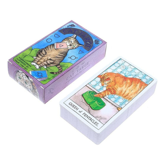 Cartas Del Tarot Gato Esoterismo Raider Waite Tarot Rider