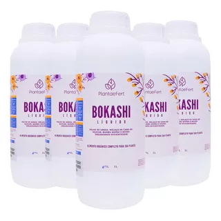 Fertilizante Importado Bokashi C/ Em 5l Certificado Ecocert